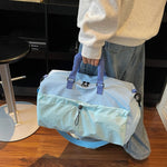 Gym Bag Durable Fabric Multiple Pockets & Padded Strap