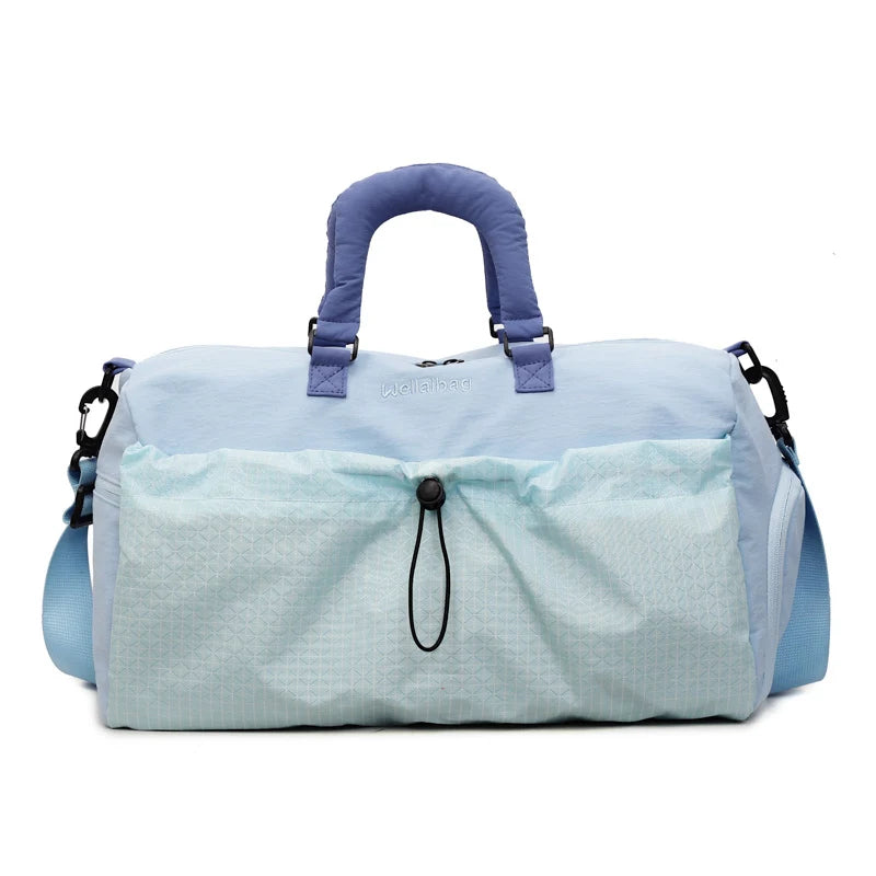 Gym Bag Durable Fabric Multiple Pockets & Padded Strap