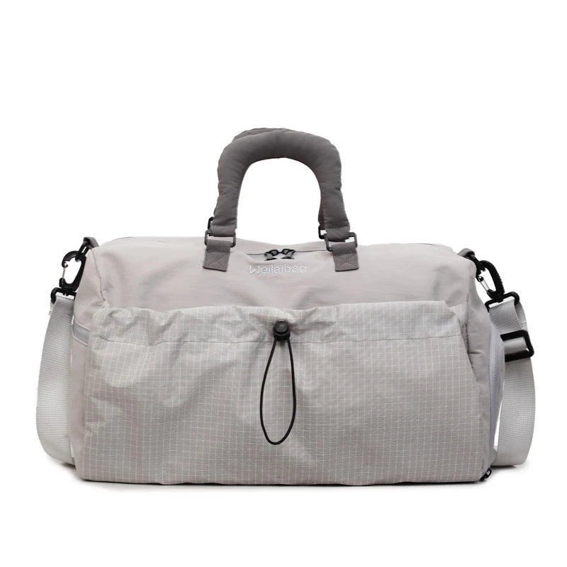 Gym Bag Durable Fabric Multiple Pockets & Padded Strap