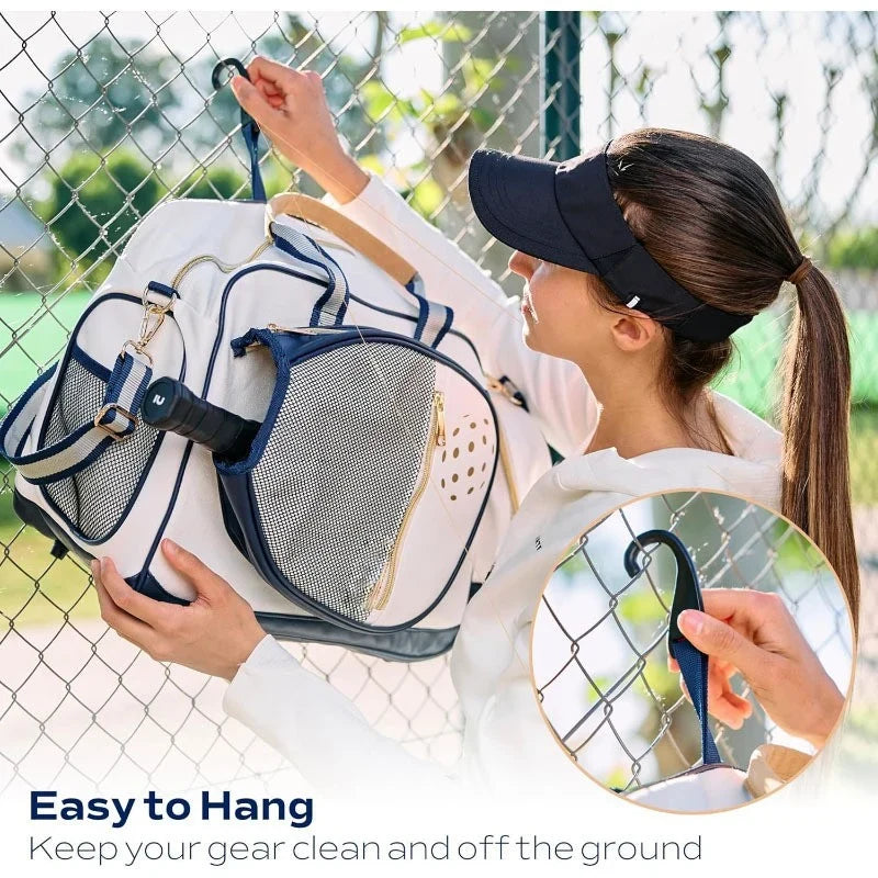 Gym Bag Large Capacity Multiple Compartments & Mesh Pockets