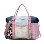 Gym Bag Shoe Compartment Adjustable Straps Durable Fabric