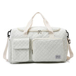Gym Bag Tear-Resistant Fabric Multiple Pockets & Shoe Compartment