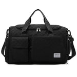 Gym Bag Tear-Resistant Fabric Multiple Pockets & Shoe Compartment