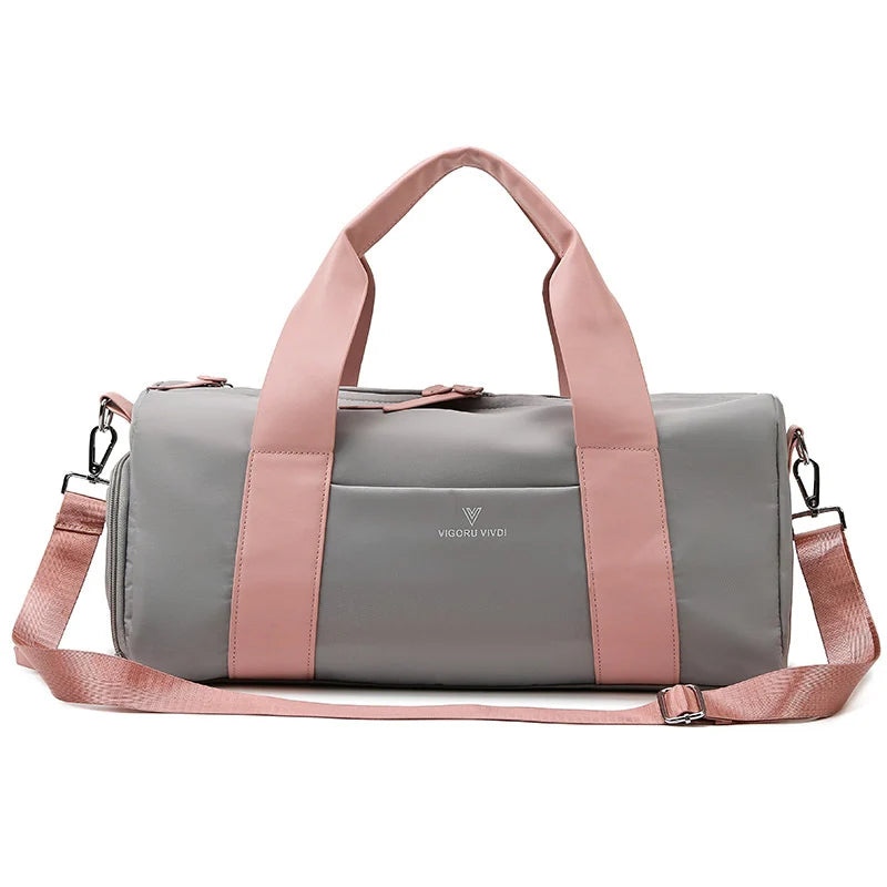 Gym Bag Water-Resistant Multiple Compartments & Adjustable Strap