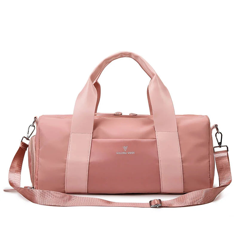 Gym Bag Water-Resistant Multiple Compartments & Adjustable Strap
