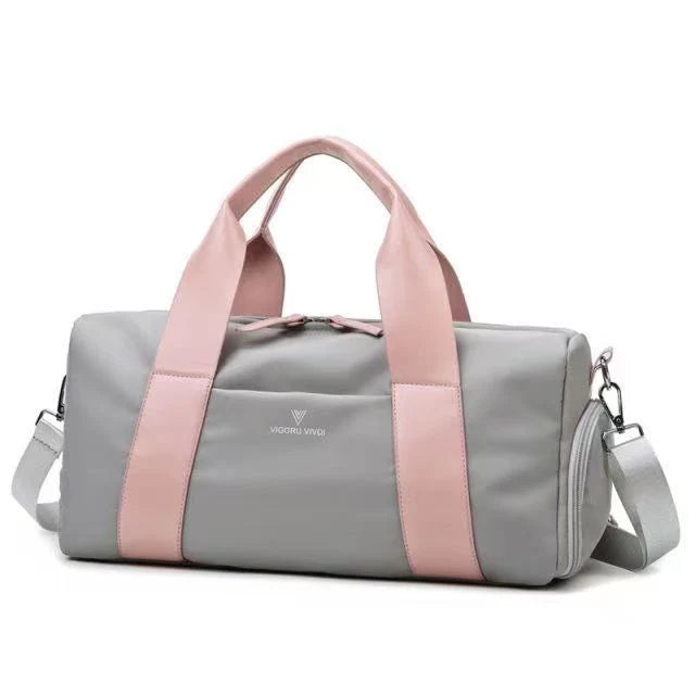 Gym Bag Water-Resistant Multiple Compartments & Adjustable Strap