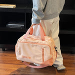Gym Bag Water-Resistant Shoe Compartment Padded Straps