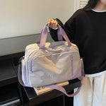 Gym Bag Water-Resistant Shoe Compartment Padded Straps