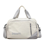 Gym Bag Water-Resistant Shoe Compartment Padded Straps