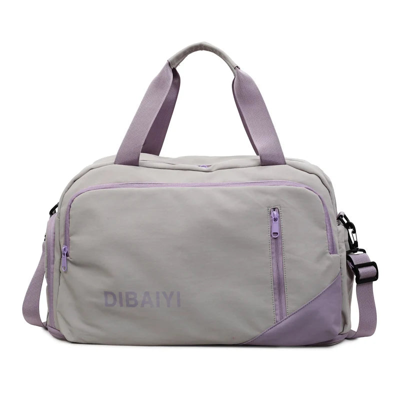 Gym Bag Water-Resistant Shoe Compartment Padded Straps