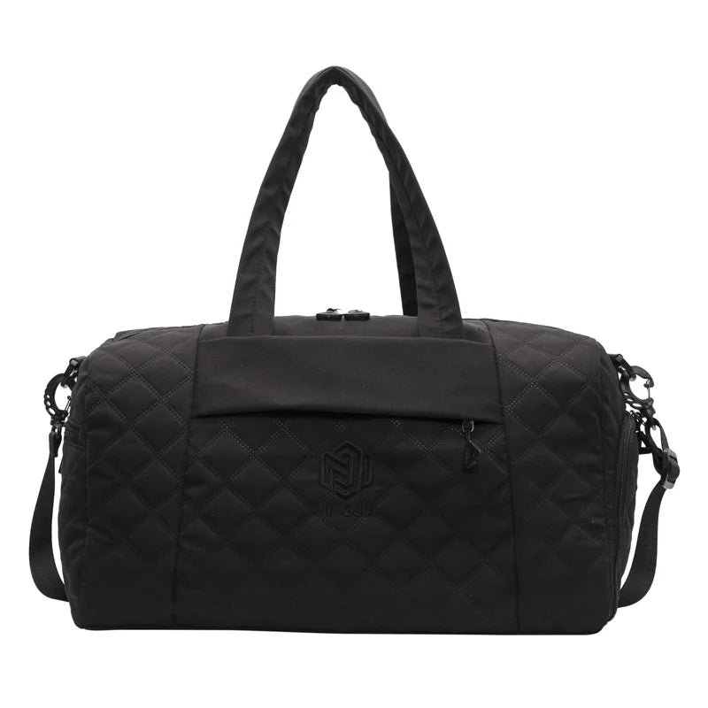 Gym Bag Water-Resistant Spacious Multiple Compartments Adjustable Strap