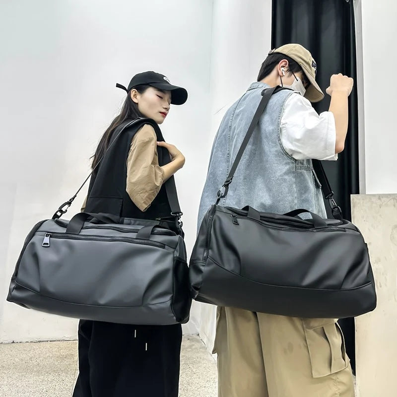 Gym Duffel Bag Compact Water-Resistant Multiple Compartments