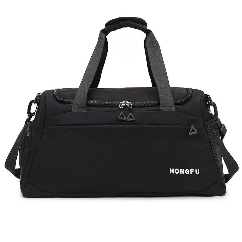 Gym Duffel Bag Large Capacity Exterior Pockets
