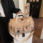 Gym Duffel Bag Large Capacity Multiple Compartments & Adjustable Strap
