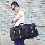 Gym Duffel Bag Large Capacity Multiple Pockets & Adjustable Strap
