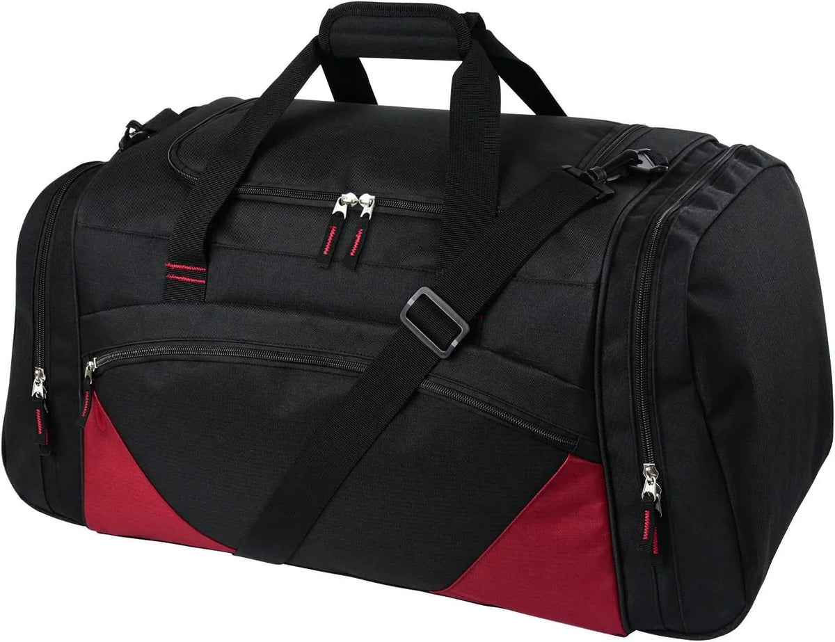 Gym Duffel Bag Large Capacity Shoe Compartment Wear-Resistant Fabric