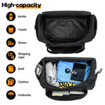 Gym Duffel Bag Large Capacity Shoe Compartment Wear-Resistant Fabric