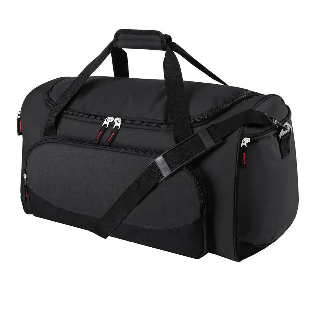 Gym Duffel Bag Large Capacity Shoe Compartment Wear-Resistant Fabric