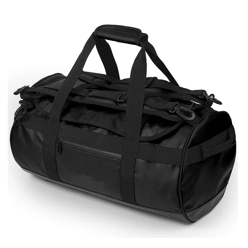 Gym Duffel Bag Large Capacity Shoe Pocket Water-Resistant