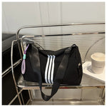 Gym Duffel Bag Large Capacity Water-Resistant Padded Shoulder Straps