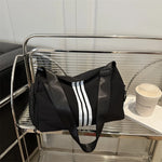 Gym Duffel Bag Large Capacity Water-Resistant Padded Shoulder Straps