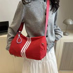 Gym Duffel Bag Large Capacity Water-Resistant Padded Shoulder Straps