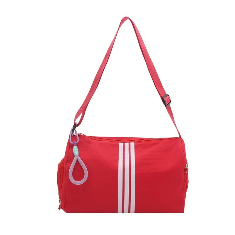 Gym Duffel Bag Large Capacity Water-Resistant Padded Shoulder Straps