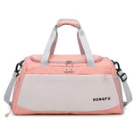 Gym Duffel Bag Large Capacity Zippered Pockets