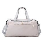 Gym Duffel Bag Large Capacity Zippered Pockets