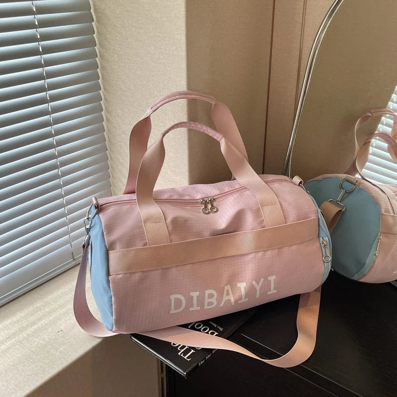 Gym Duffel Bag Lightweight Spacious Adjustable Strap
