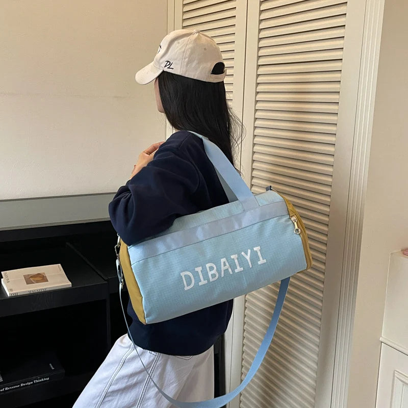 Gym Duffel Bag Lightweight Spacious Adjustable Strap