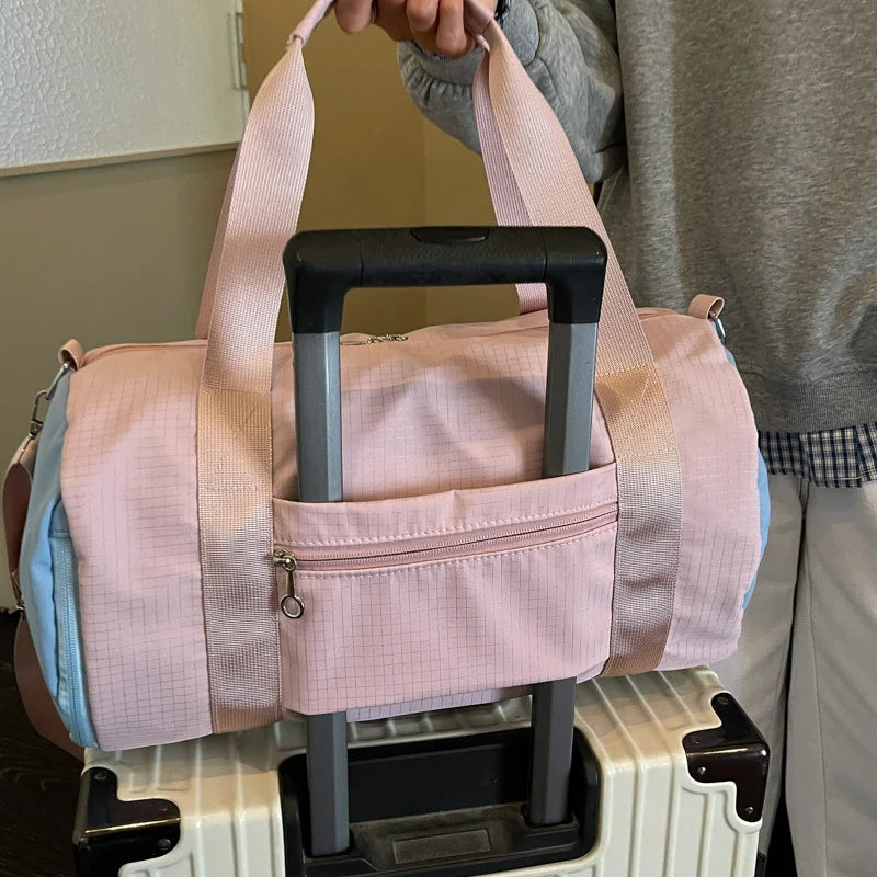 Gym Duffel Bag Lightweight Spacious Adjustable Strap