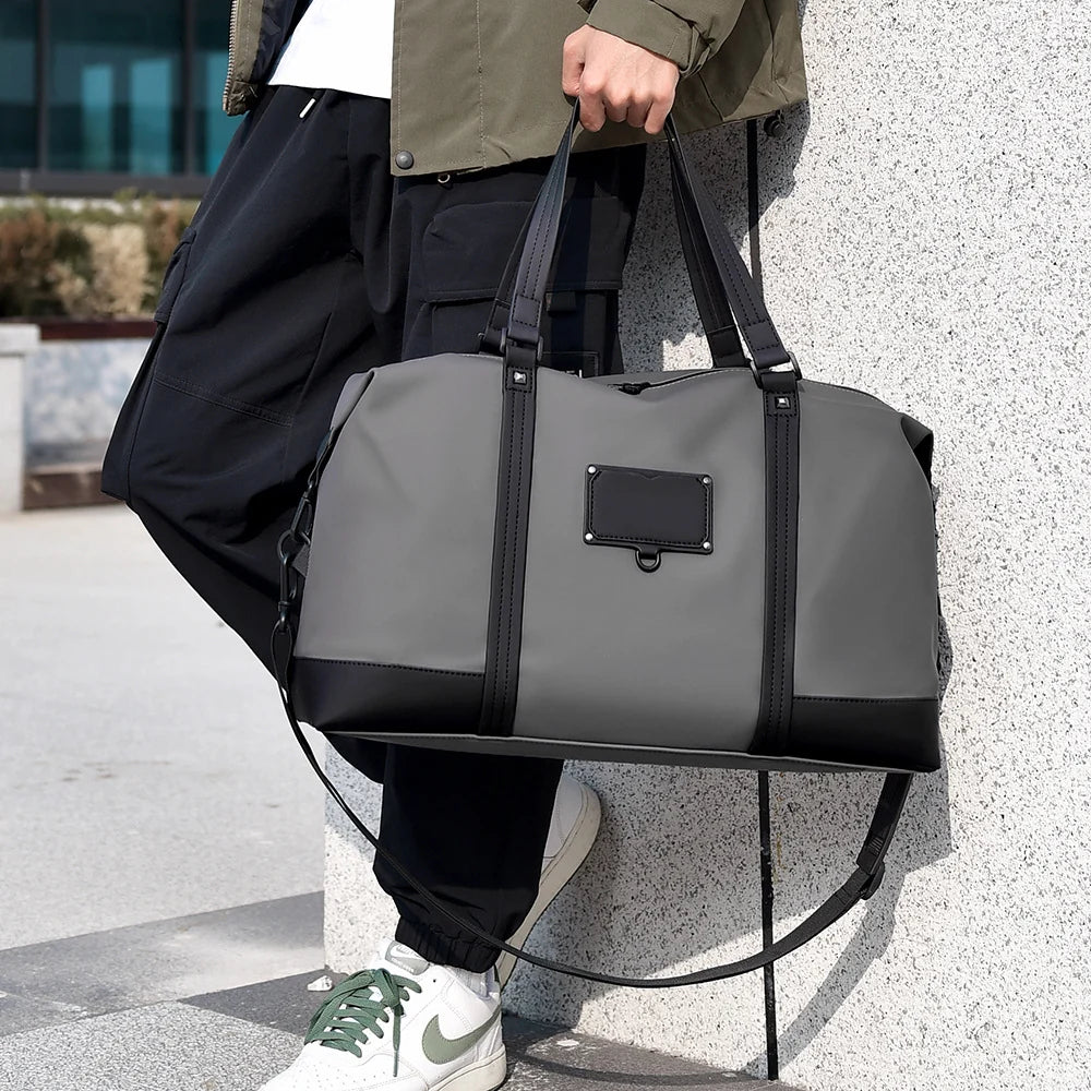 Gym Duffel Bag Multi-Compartment Water-Resistant Padded Strap