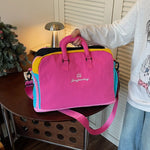 Gym Duffel Bag Spacious Main Compartment Padded & Adjustable Strap