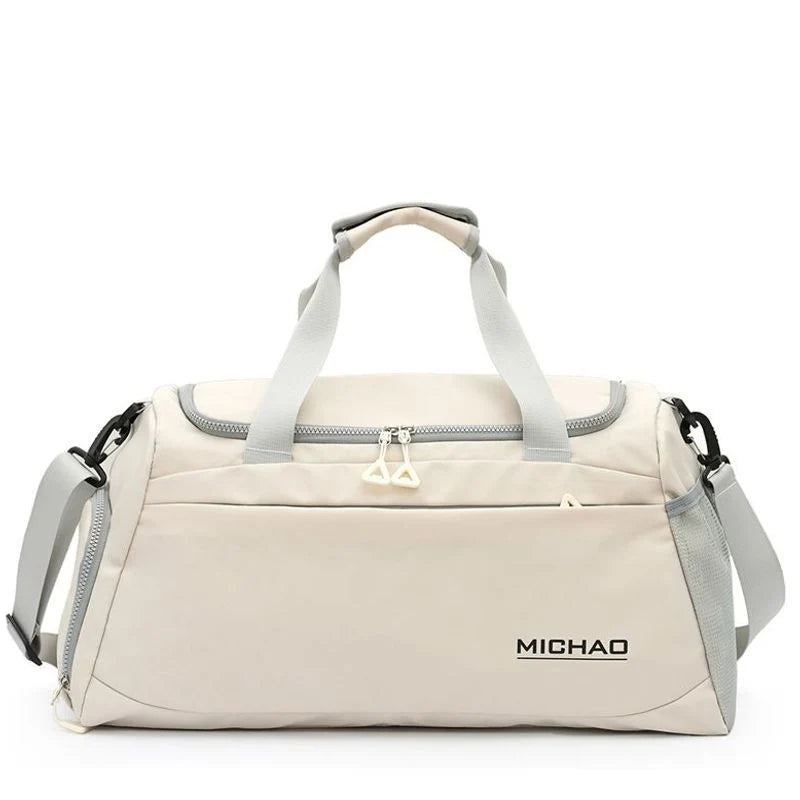 Gym Duffel Bag Spacious Water-Resistant Removable Strap