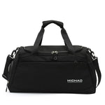 Gym Duffel Bag Spacious Water-Resistant Removable Strap