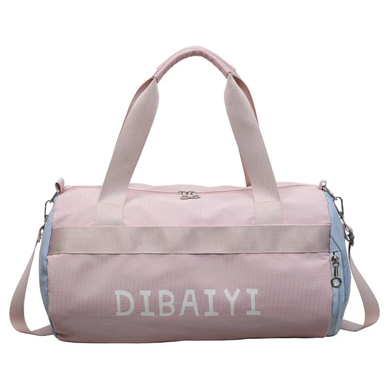 Gym Duffel Bag Tear-Resistant Multiple Pockets Padded Adjustable Strap