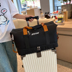 Gym Duffel Bag Tear-Resistant Nylon Multiple Pockets