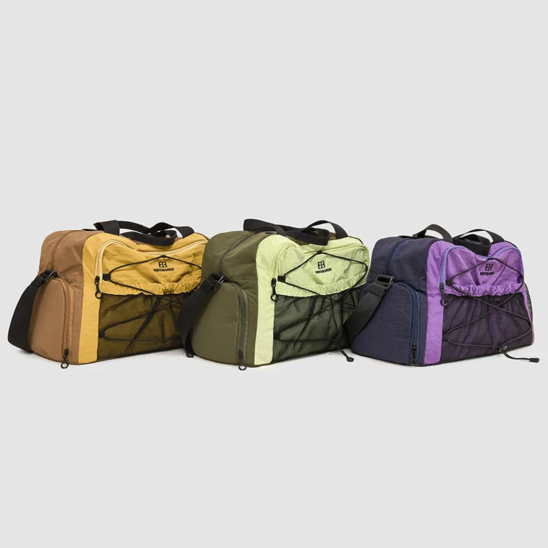 Gym Duffel Bag Tear-Resistant Spacious Multiple Pockets