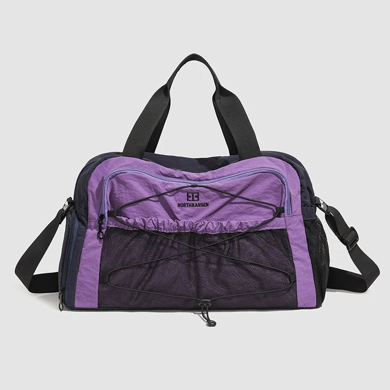 Gym Duffel Bag Tear-Resistant Spacious Multiple Pockets