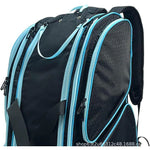 Gym Duffel Bag Ventilated Shoe Pocket Multiple Zip Pockets