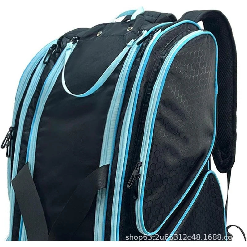 Gym Duffel Bag Ventilated Shoe Pocket Multiple Zip Pockets