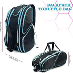 Gym Duffel Bag Ventilated Shoe Pocket Multiple Zip Pockets