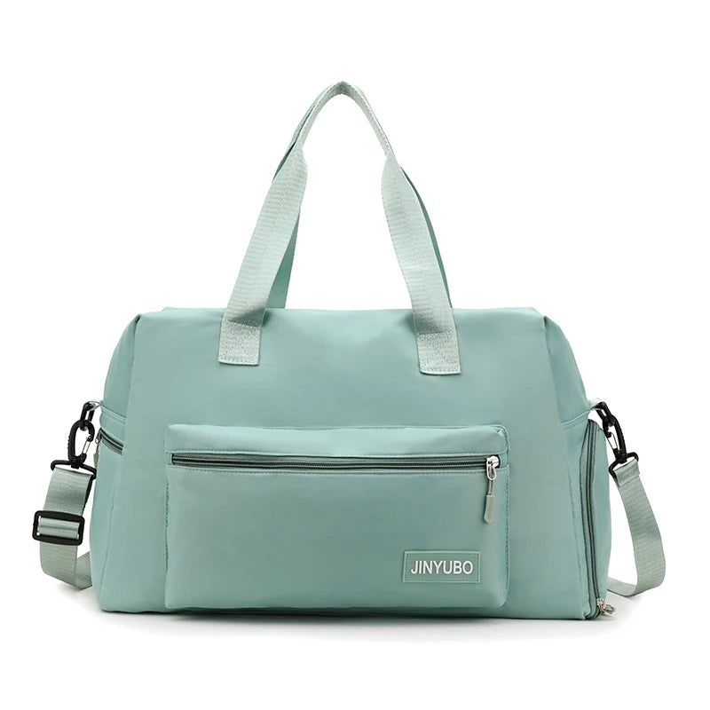 Gym Duffel Bag Water-Resistant Lightweight Spacious Compartments