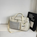 Gym Duffel Bag Water-Resistant Multi-Pocket Padded Strap