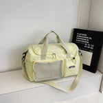 Gym Duffel Bag Water-Resistant Multi-Pocket Padded Strap