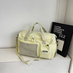 Gym Duffel Bag Water-Resistant Multi-Pocket Padded Strap