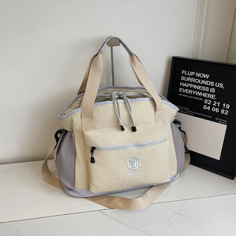 Gym Duffel Bag Water-Resistant Multiple Compartments & Padded Straps