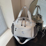 Gym Duffel Bag Water-Resistant Multiple Compartments & Padded Straps
