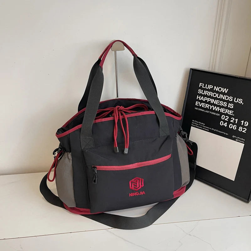 Gym Duffel Bag Water-Resistant Multiple Compartments & Padded Straps